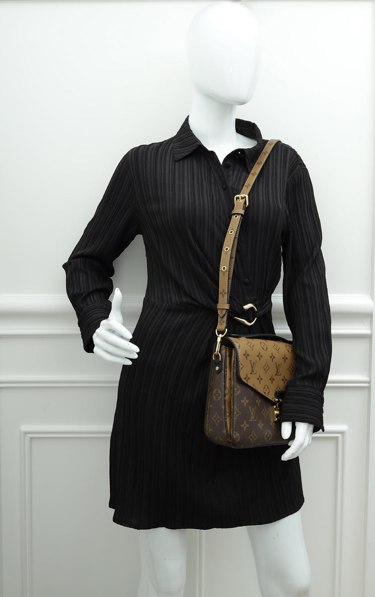 Louis Vuitton Monogram Reverse Pochette Metis Bag