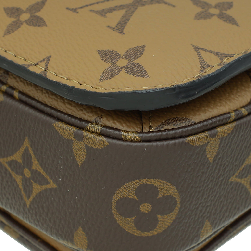 Louis Vuitton Monogram Reverse Pochette Metis Bag