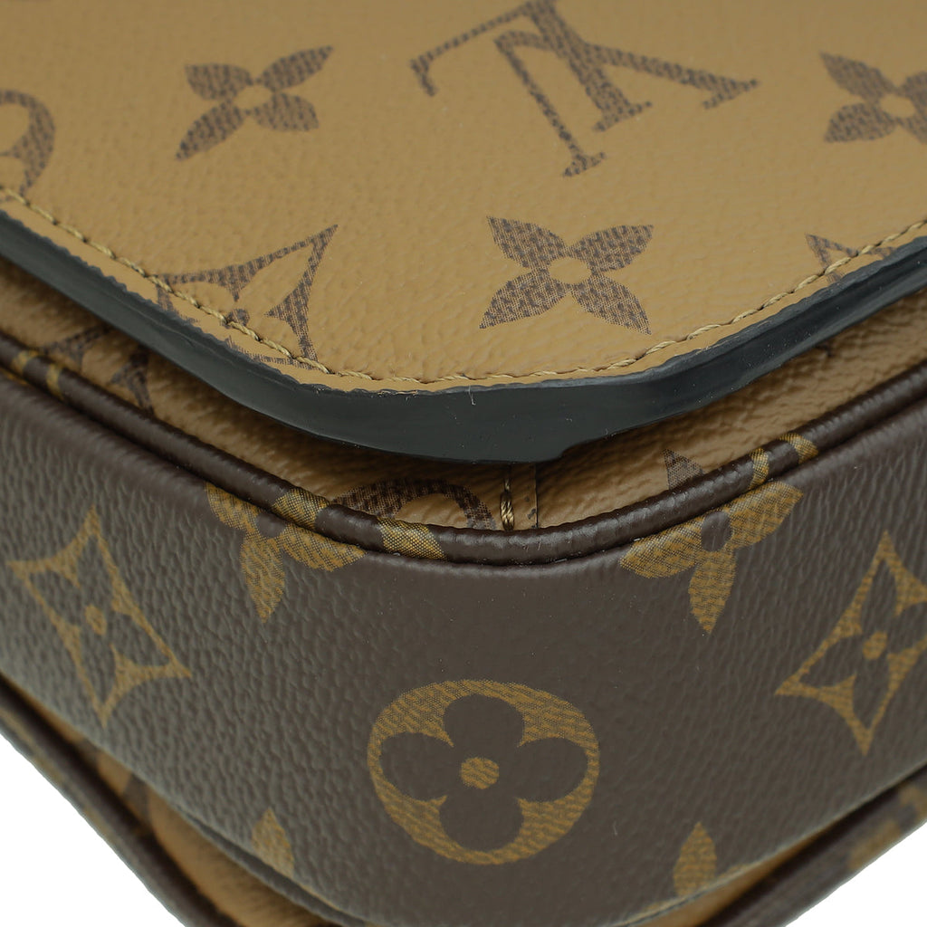 Louis Vuitton Monogram Reverse Pochette Metis Bag