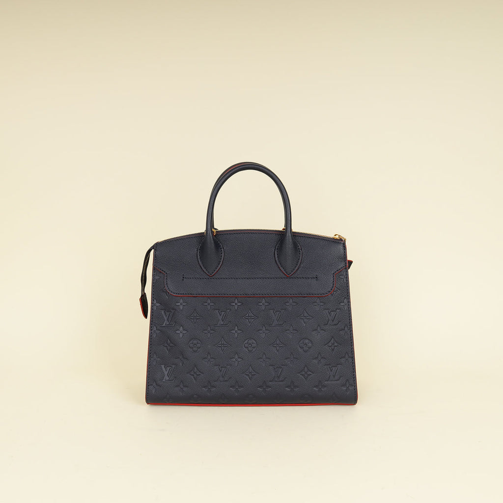 Louis Vuitton Marine Rouge Monogram Empreinte Pont Neuf Bag