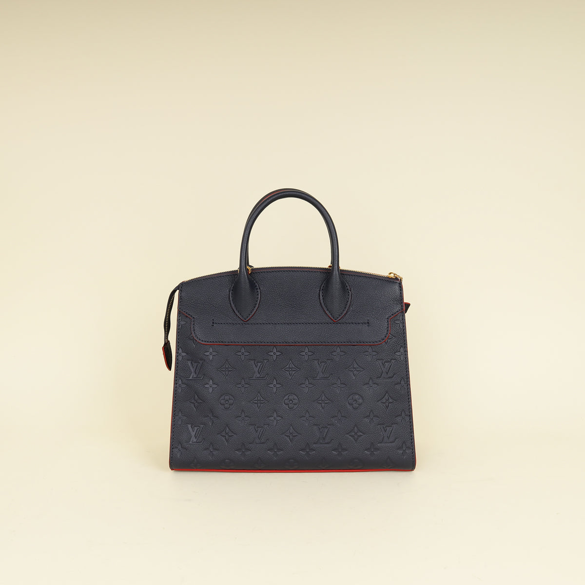 Louis Vuitton Marine Rouge Monogram Empreinte Pont Neuf Bag