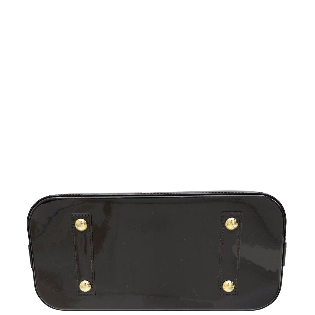 Louis Vuitton Amarante Monogram Vernis Alma PM Bag