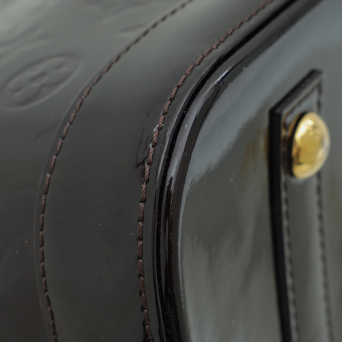 Louis Vuitton Amarante Monogram Vernis Alma PM Bag