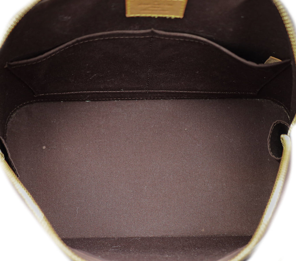 Louis Vuitton Amarante Monogram Vernis Alma PM Bag