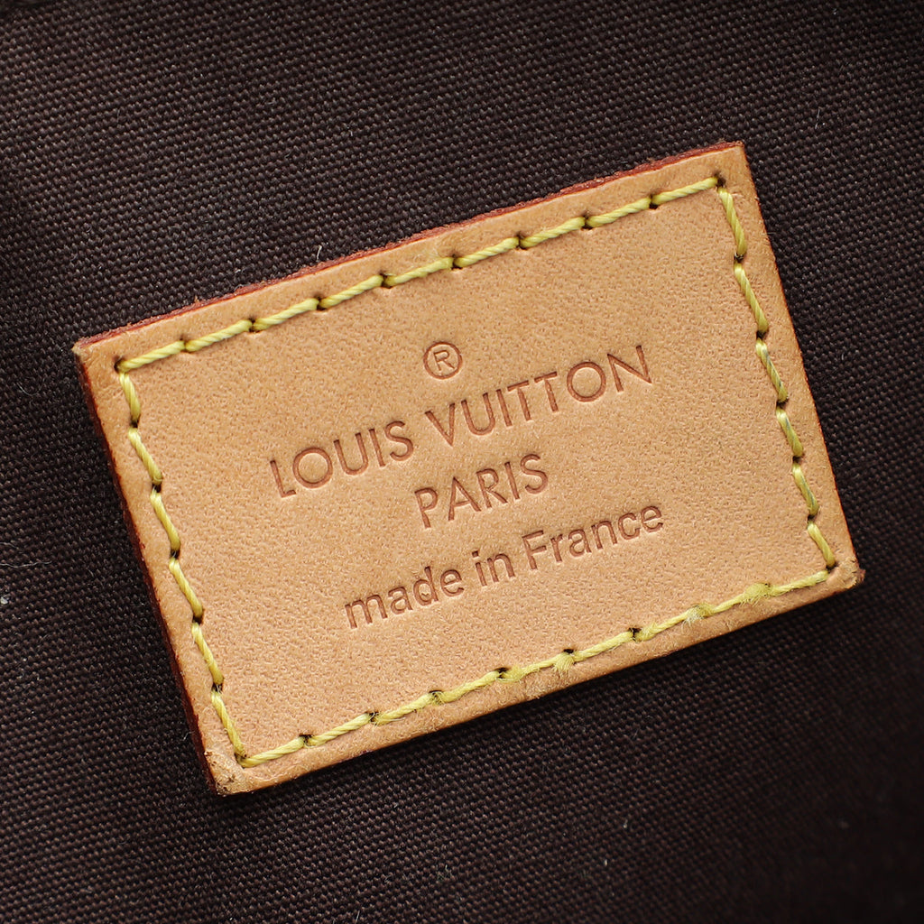 Louis Vuitton Amarante Monogram Vernis Alma PM Bag