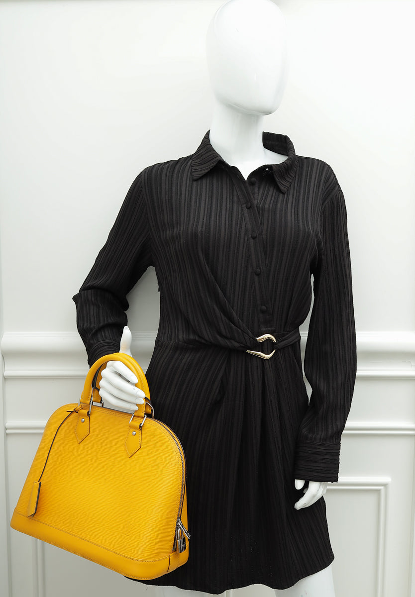 Louis Vuitton Tassil Yellow Alma PM Bag
