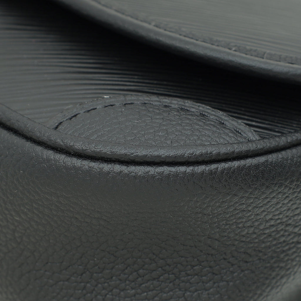 Louis Vuitton Black Buci Bag