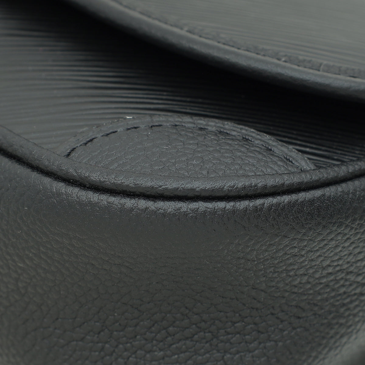 Louis Vuitton Black Buci Bag