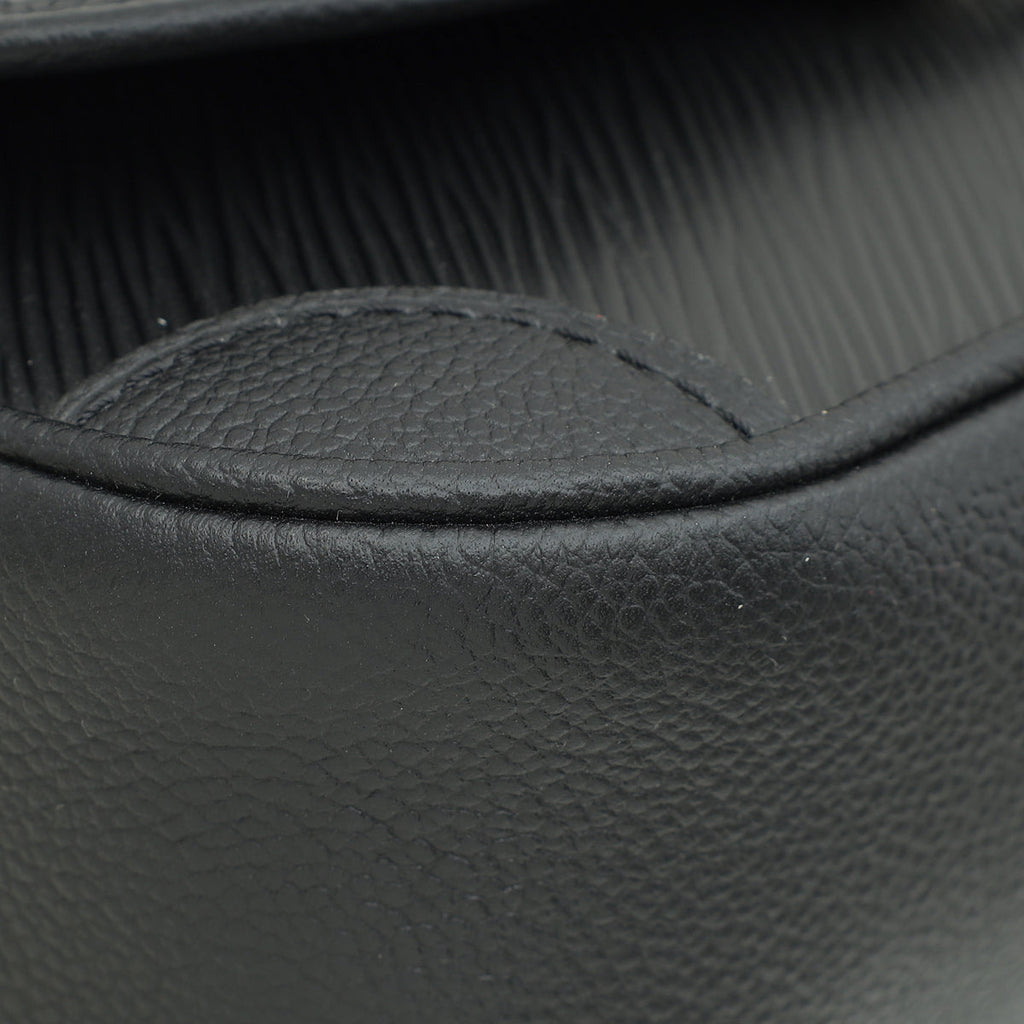 Louis Vuitton Black Buci Bag