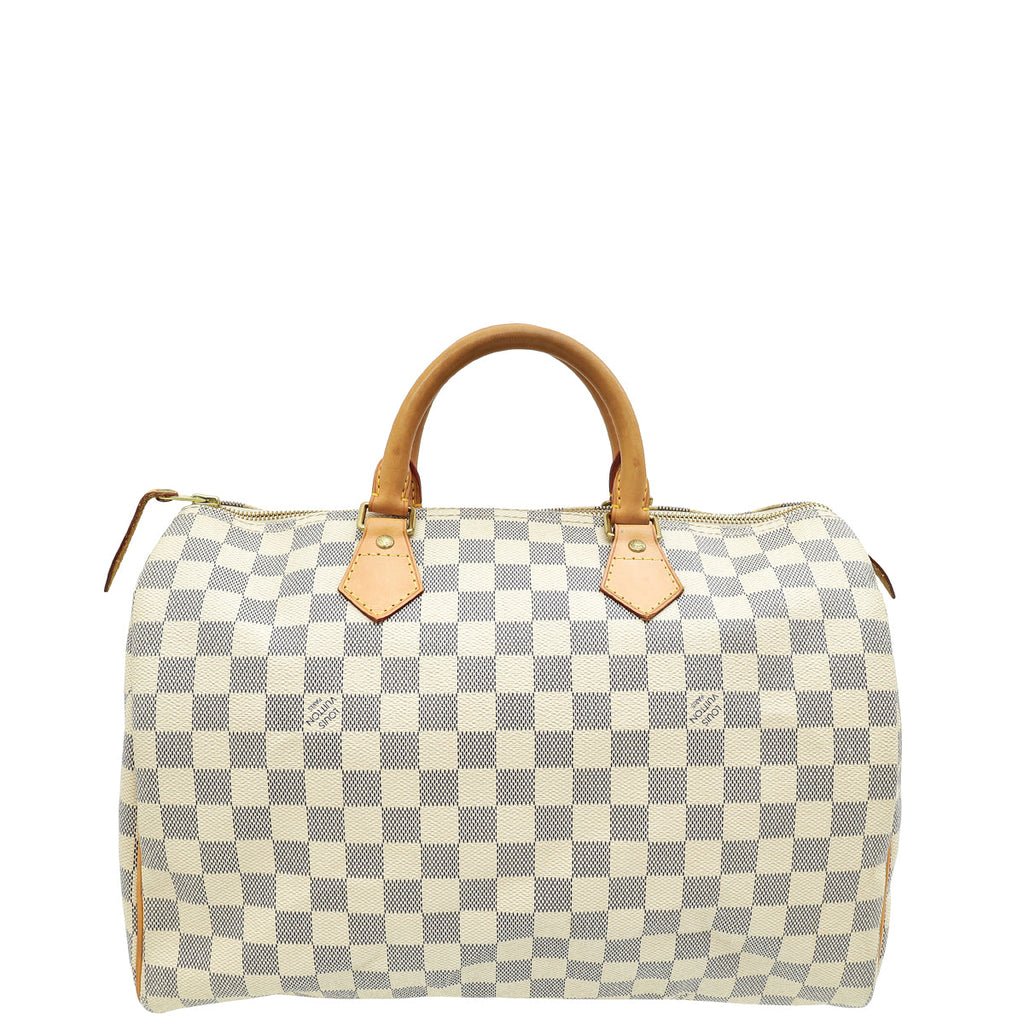 Louis Vuitton Damier Azur Speedy 35 Bag