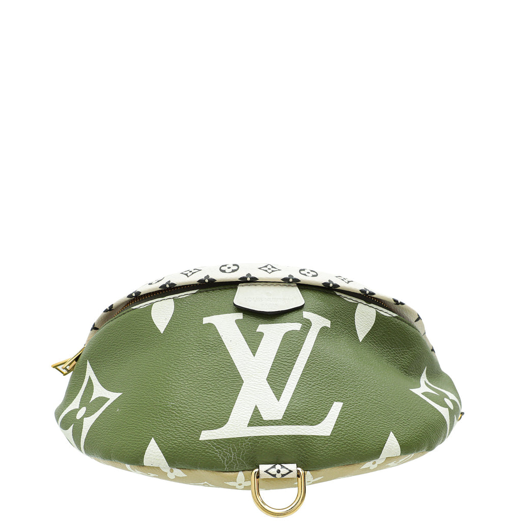 Louis Vuitton Khaki Monogram Giant Bumbag