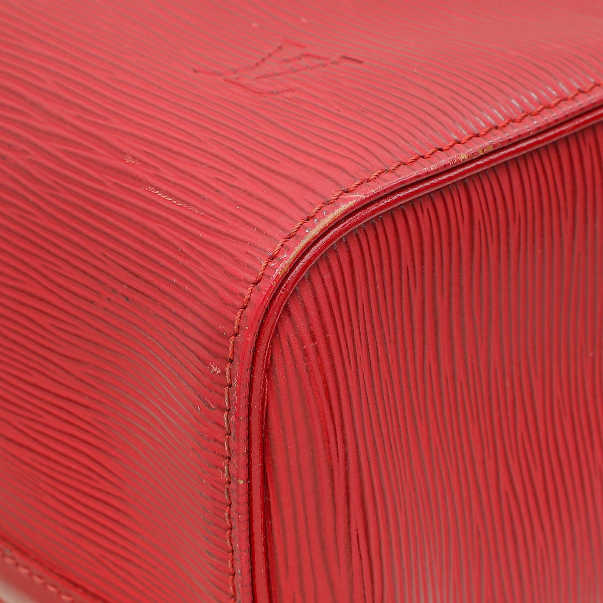 Louis Vuitton Red Speedy 35 Bag