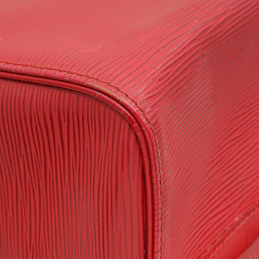Louis Vuitton Red Speedy 35 Bag