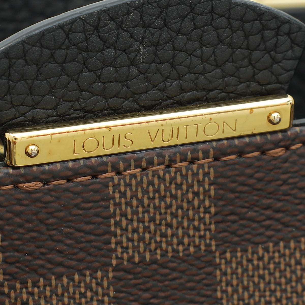 Louis Vuitton Damier Calf Brittany Bag