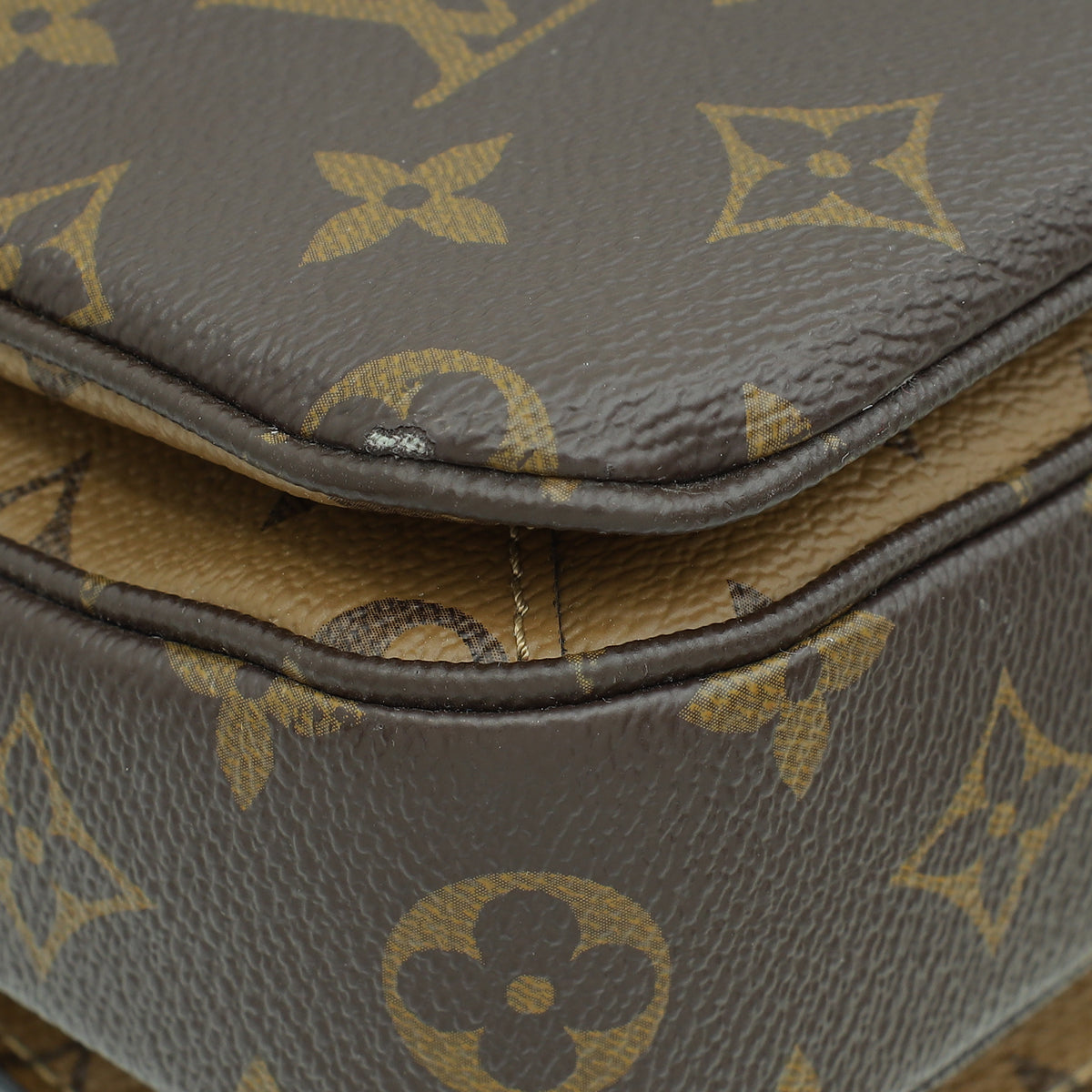 Louis Vuitton Monogram Reverse Pochette Metis Bag