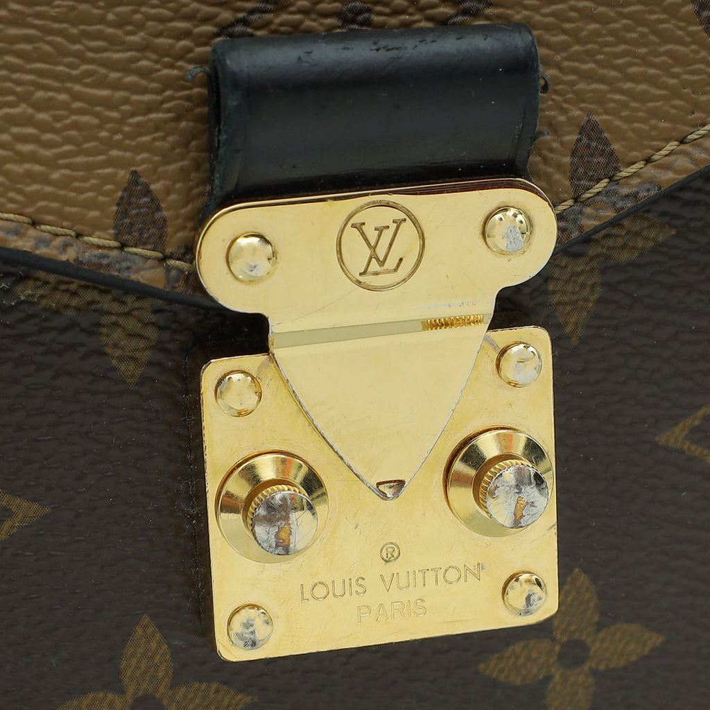 Louis Vuitton Monogram Reverse Pochette Metis Bag