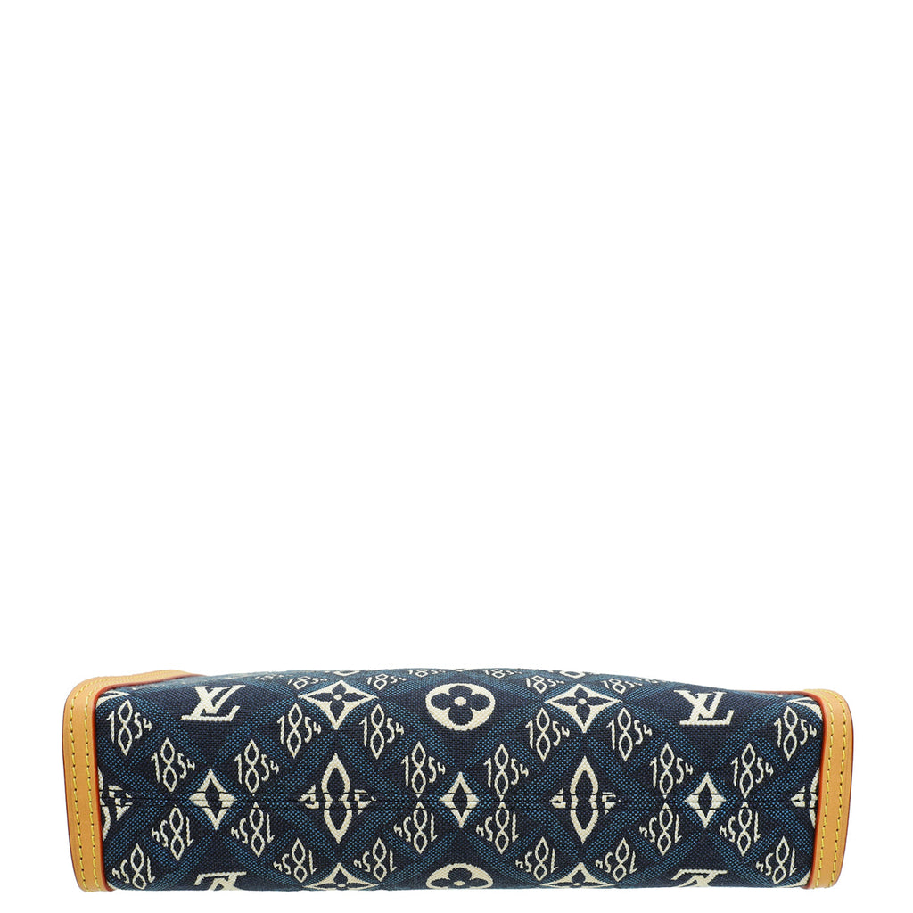 Louis Vuitton Navy Blue Jacquard Since 1854 Toiletry Pouch 26