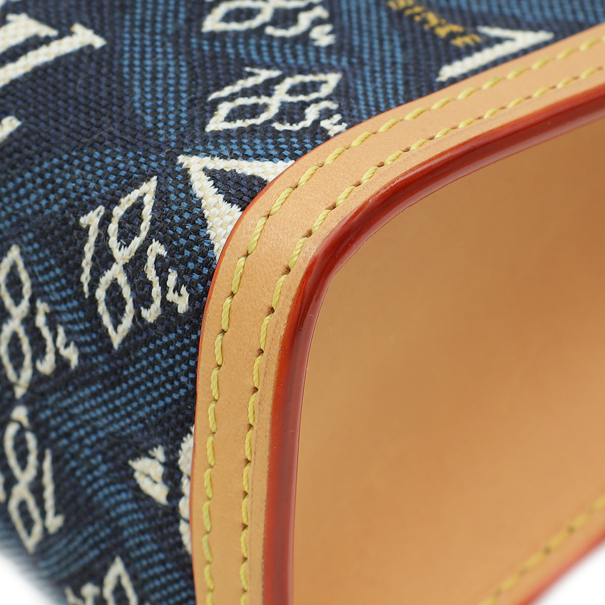 Louis Vuitton Navy Blue Jacquard Since 1854 Toiletry Pouch 26