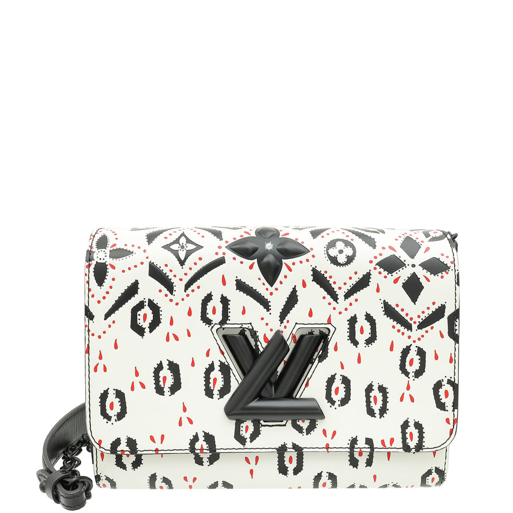 Louis Vuitton Tricolor Graphic Print Twist MM Bag