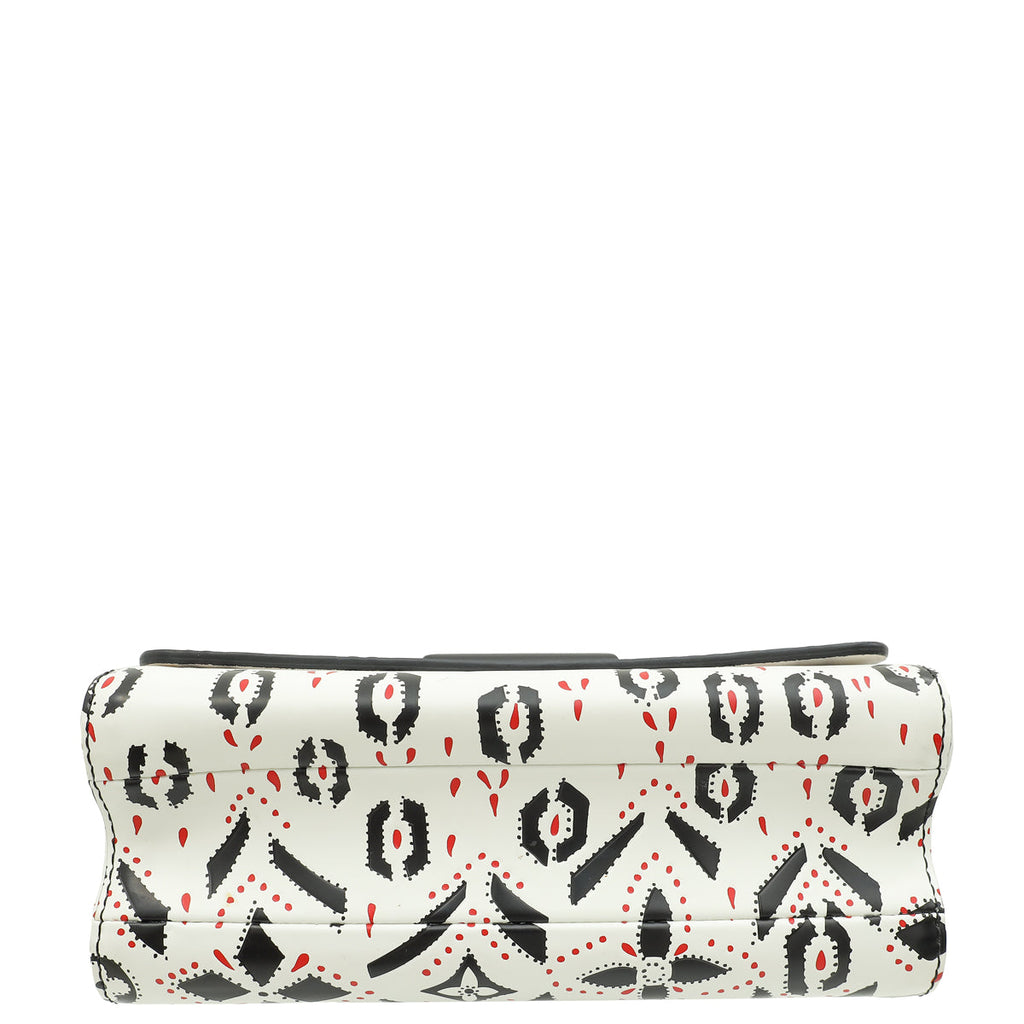 Louis Vuitton Tricolor Graphic Print Twist MM Bag