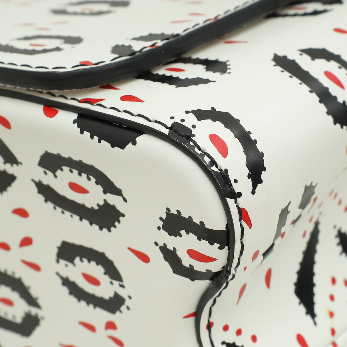 Louis Vuitton Tricolor Graphic Print Twist MM Bag