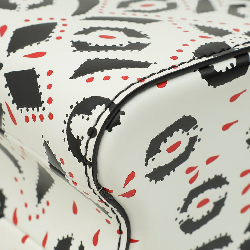 Louis Vuitton Tricolor Graphic Print Twist MM Bag