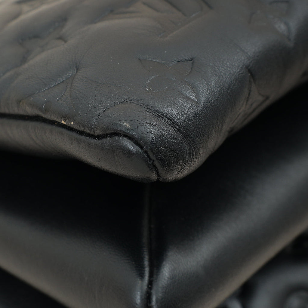 Louis Vuitton Monogram Embossed Coussin PM Bag