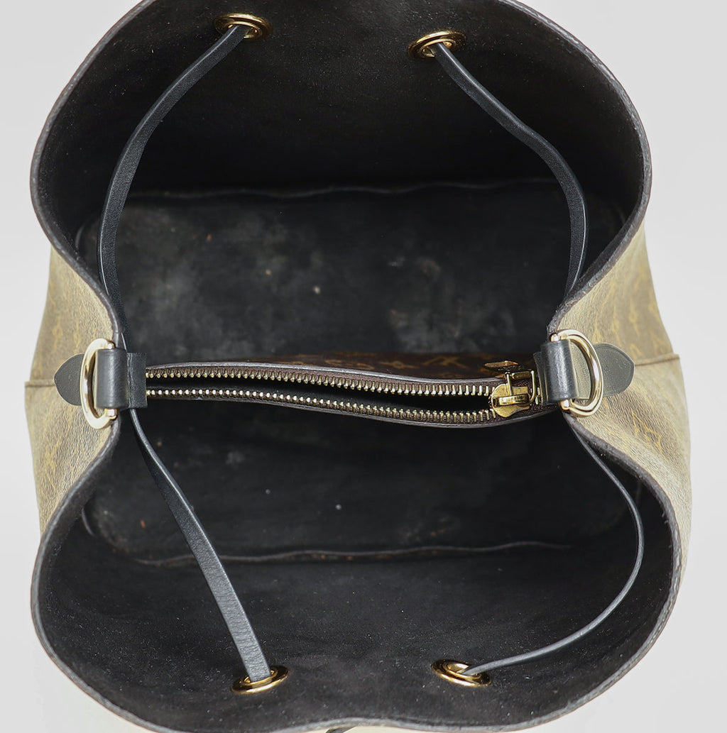 Louis Vuitton Monogram Black NéoNoé Bag