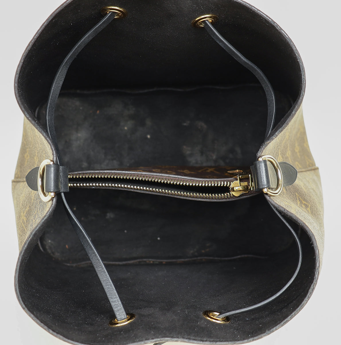 Louis Vuitton Monogram Black NéoNoé Bag