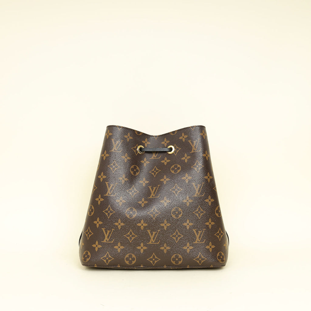 Louis Vuitton Monogram Black NéoNoé Bag