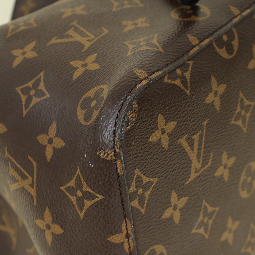 Louis Vuitton Monogram Black NéoNoé Bag