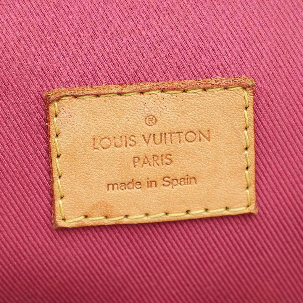 Louis Vuitton Brown Monogram Cluny BB Bag W/ M.A Initials