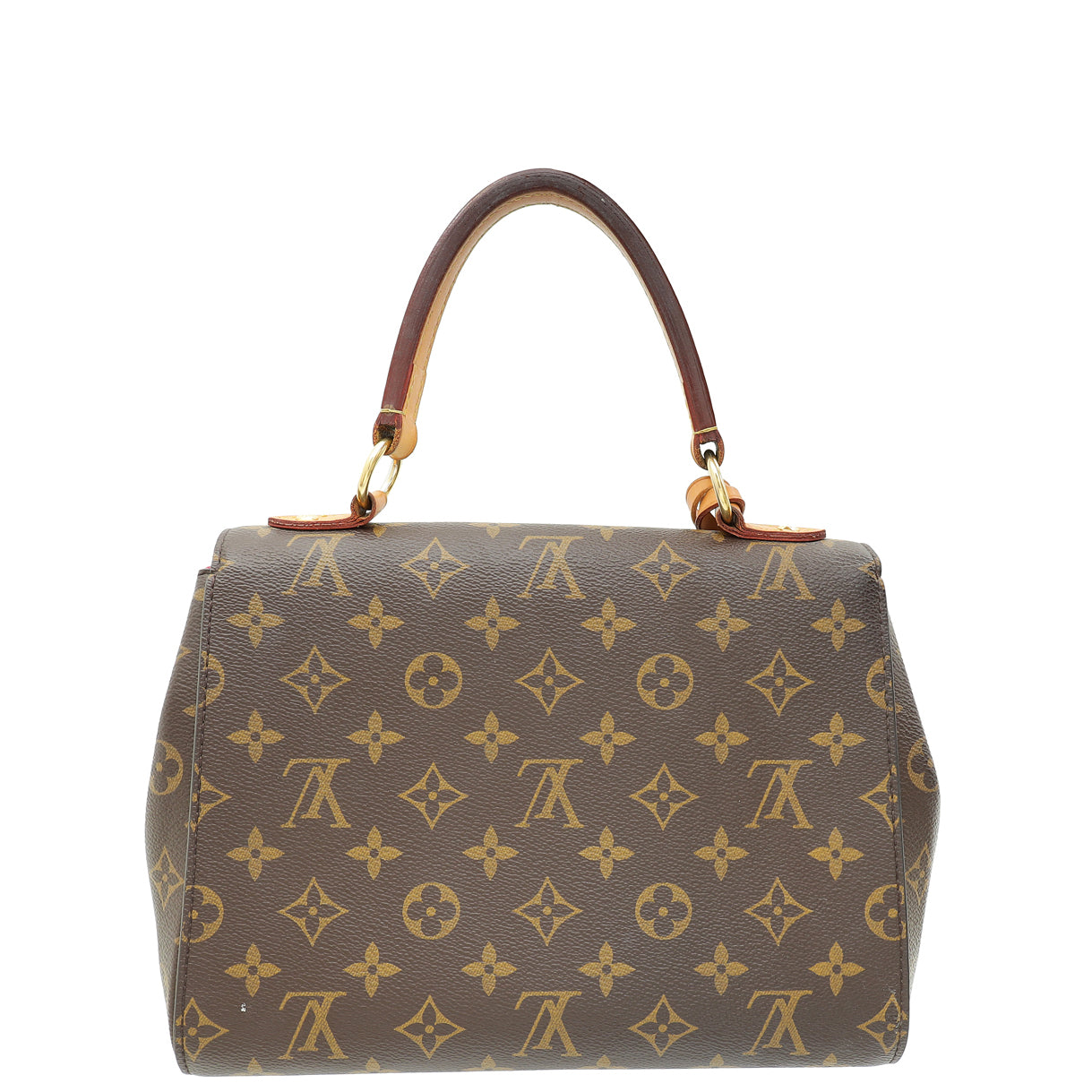 Louis Vuitton Brown Monogram Cluny BB Bag W/ M.A Initials