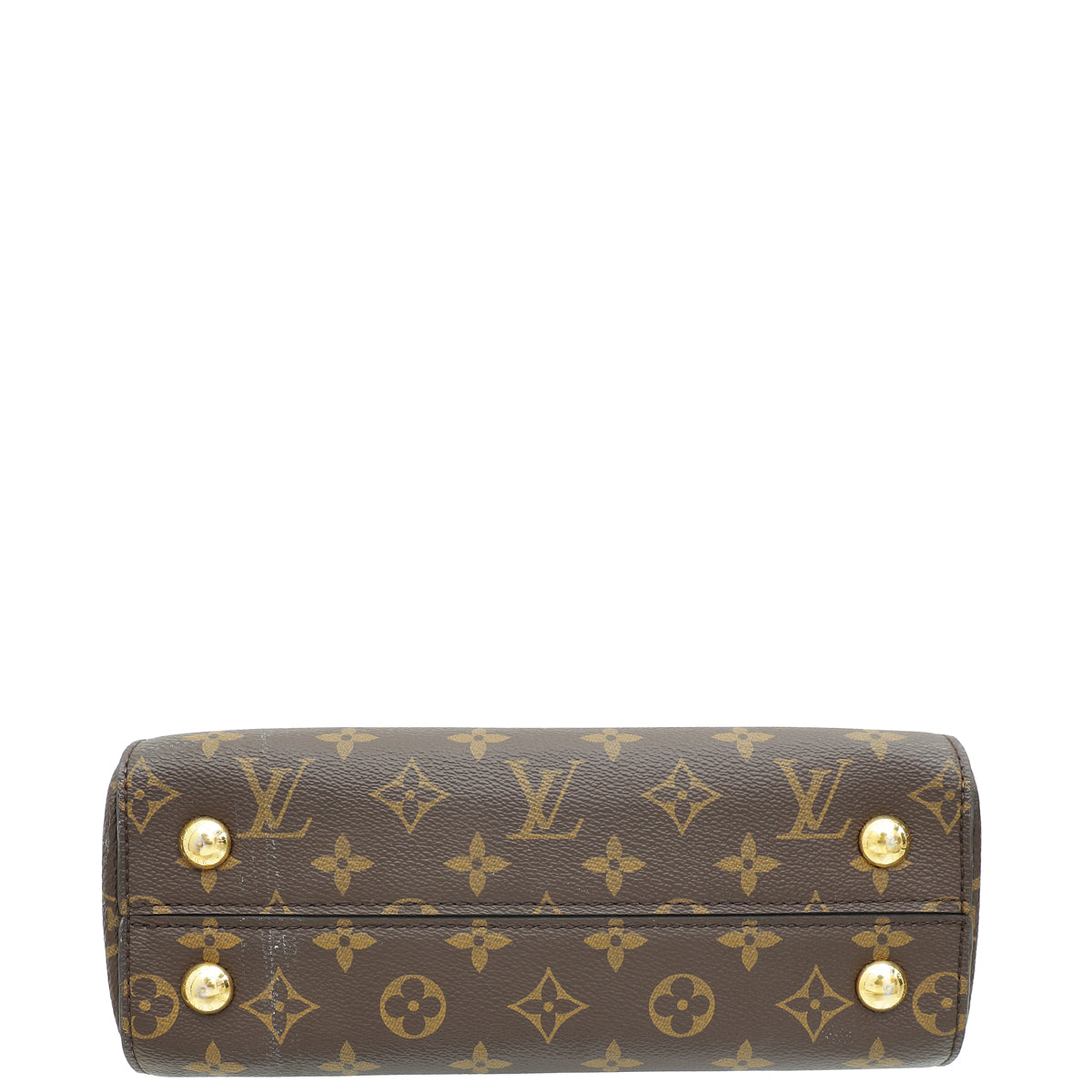 Louis Vuitton Brown Monogram Cluny BB Bag W/ M.A Initials