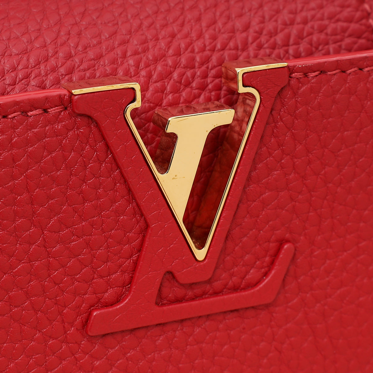 Louis Vuitton Scarlett Capucines Mini Bag