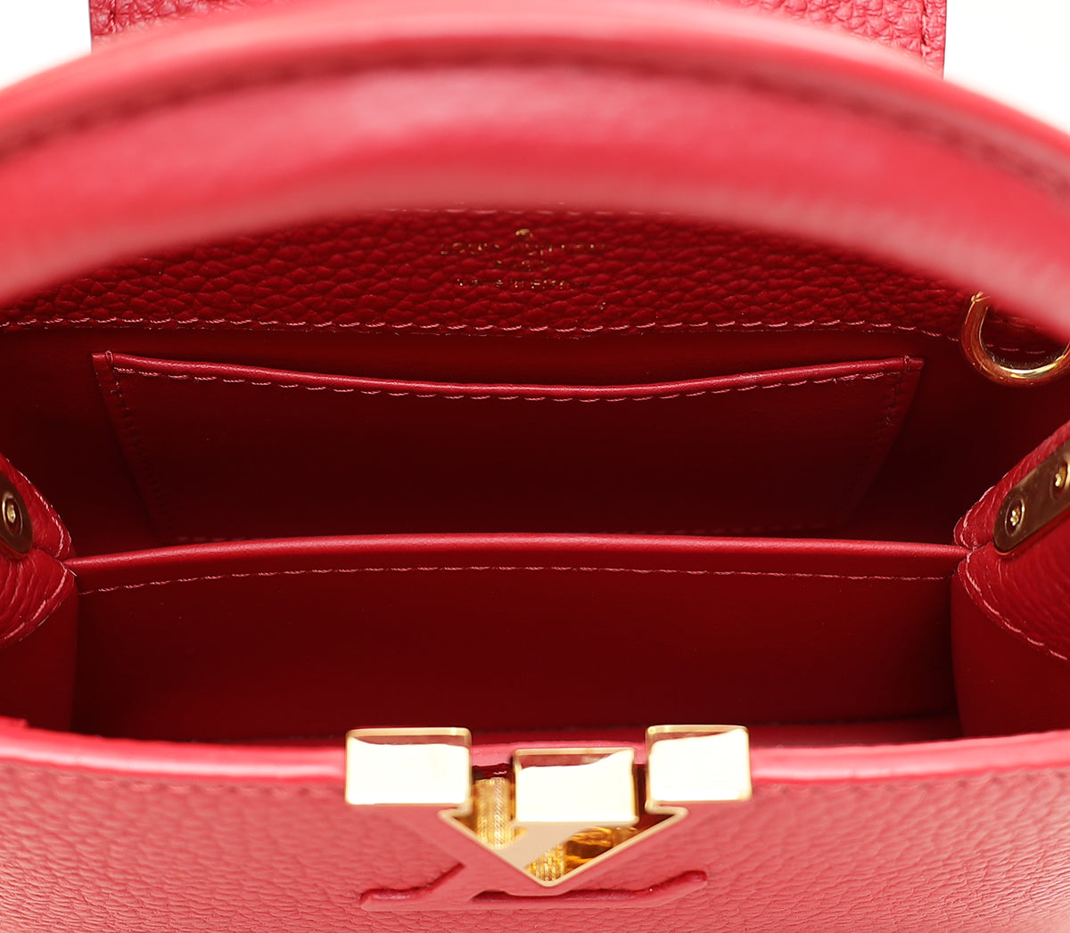 Louis Vuitton Scarlett Capucines Mini Bag