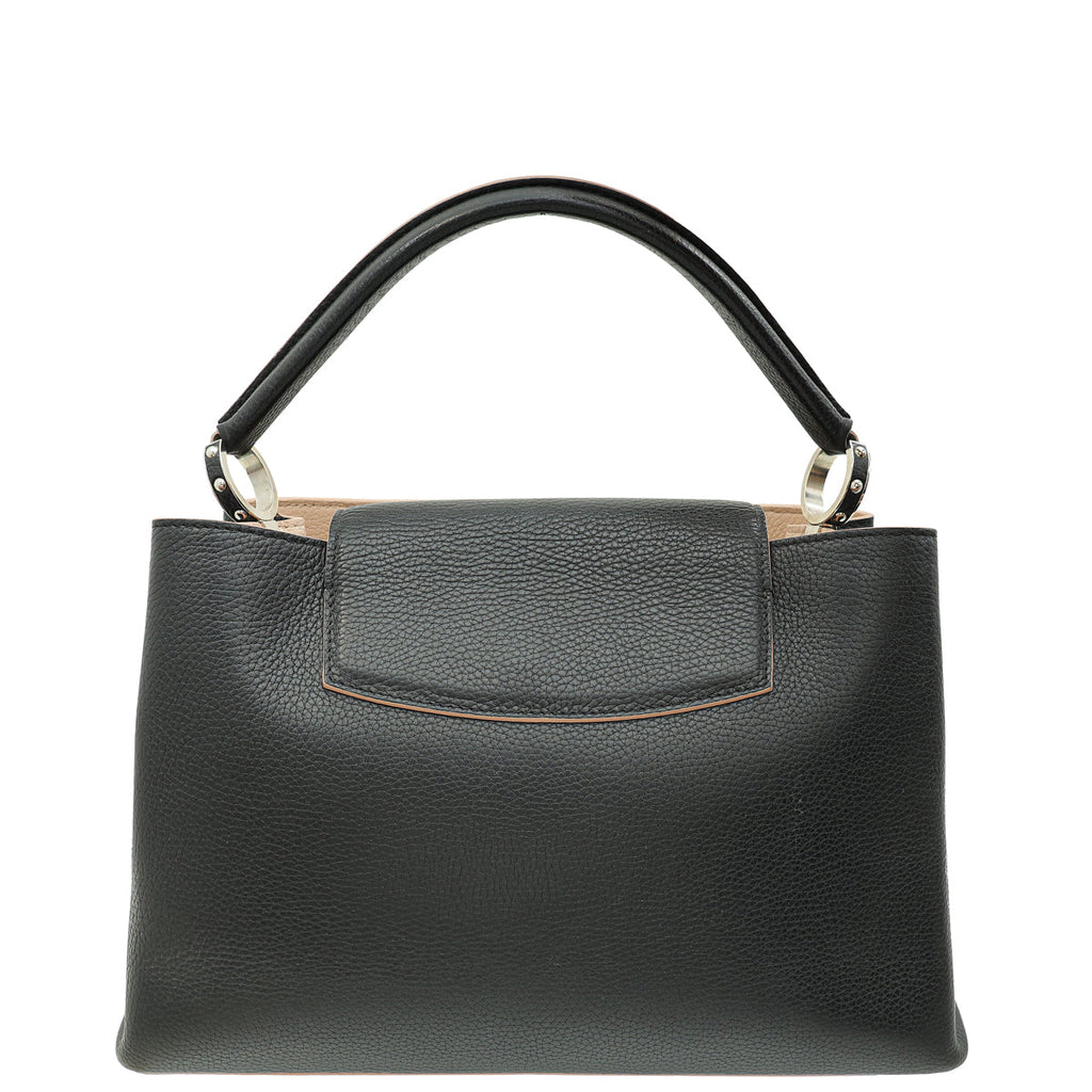 Louis Vuitton Black Capucines GM Bag