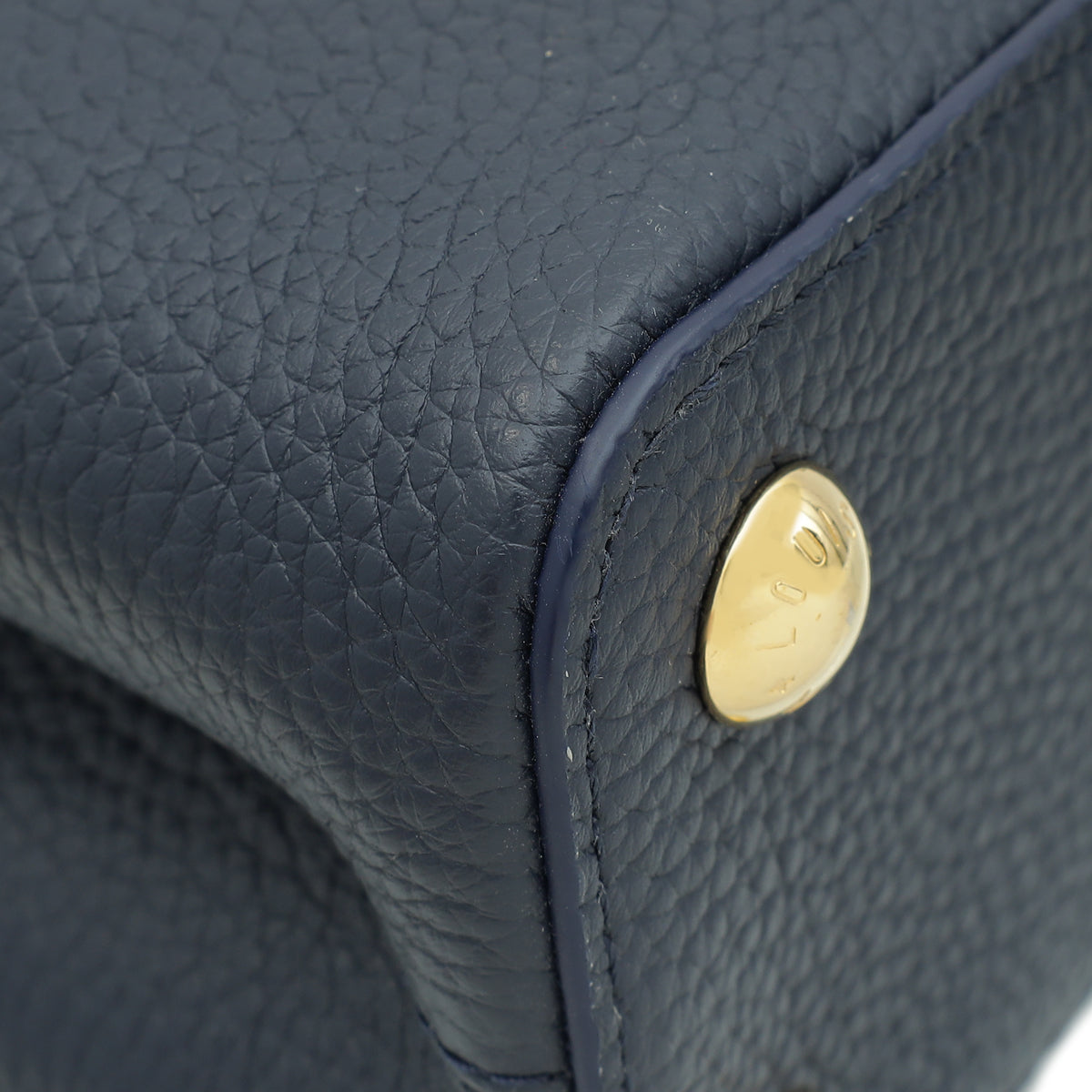 Louis Vuitton Bicolor Taurillon Ostrich Capucines BB Bag