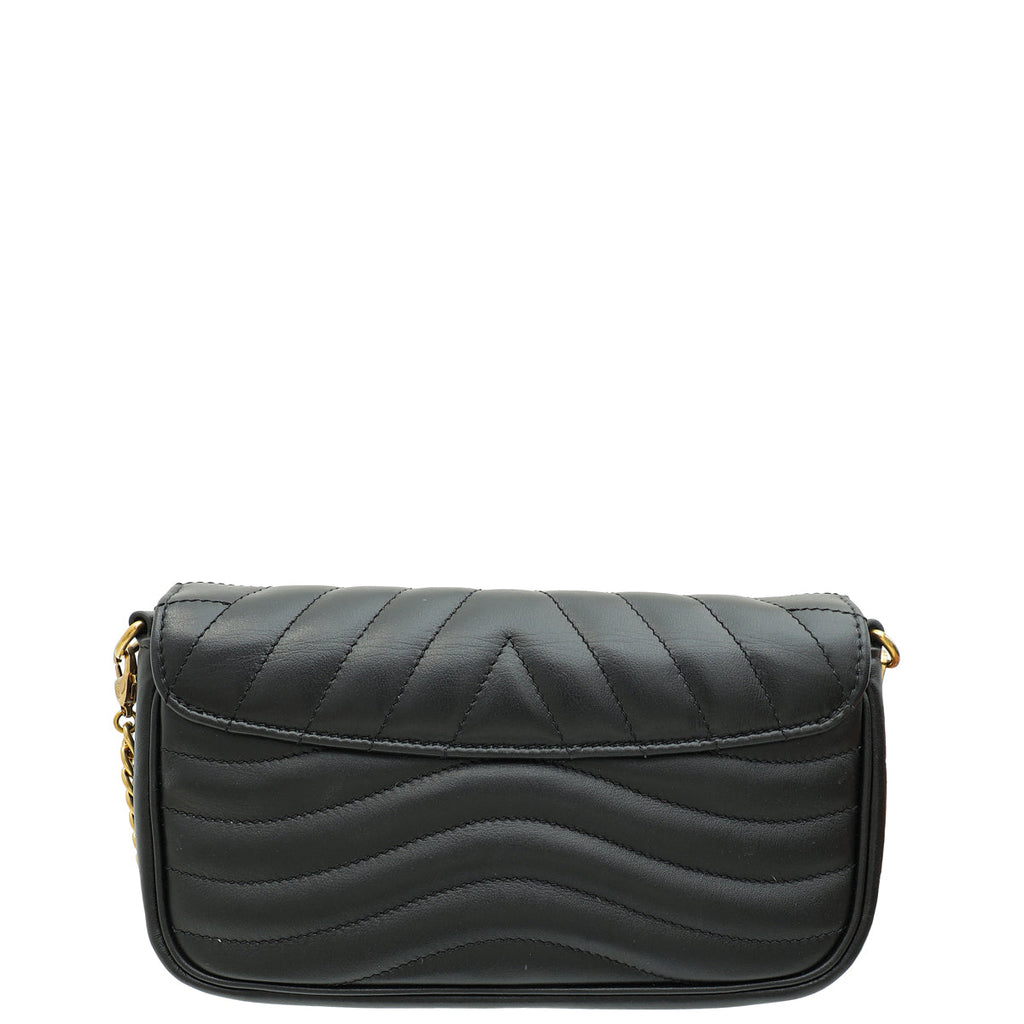 Louis Vuitton Black New Wave Chain PM Bag