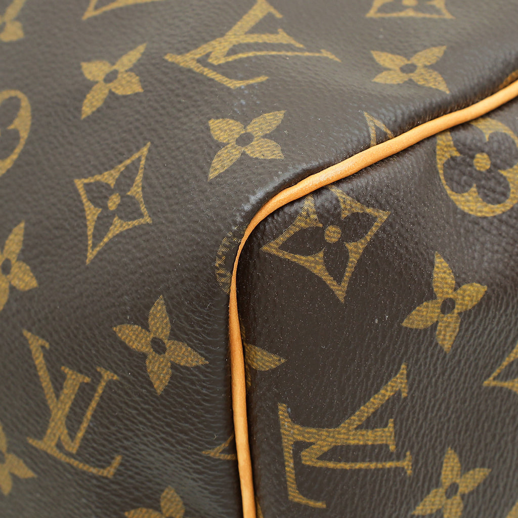 Louis Vuitton Ebene Monogram Speedy 30 Bag