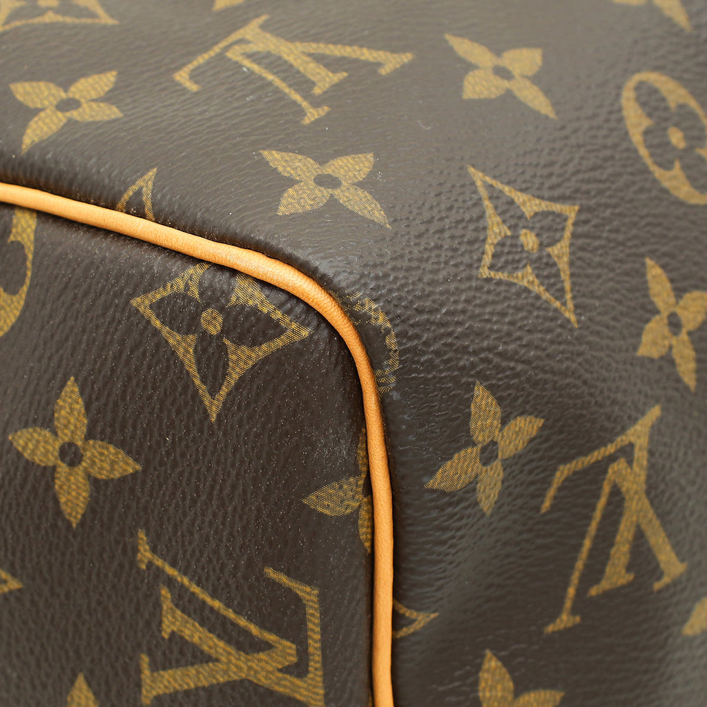 Louis Vuitton Ebene Monogram Speedy 30 Bag