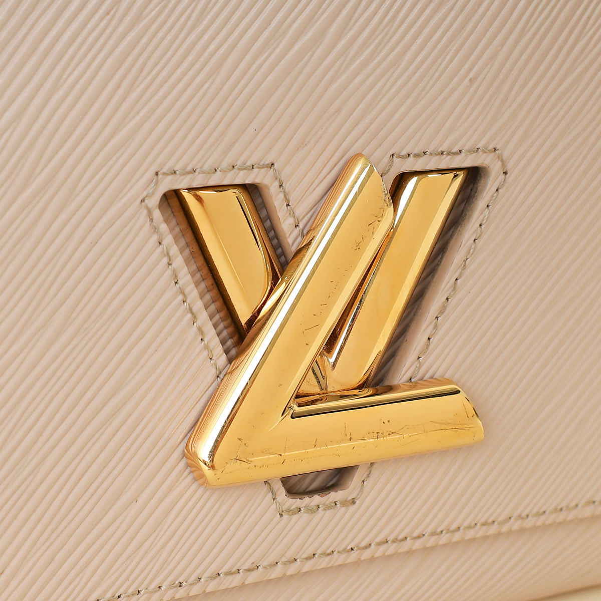 Louis Vuitton Beige Twist PM Bag