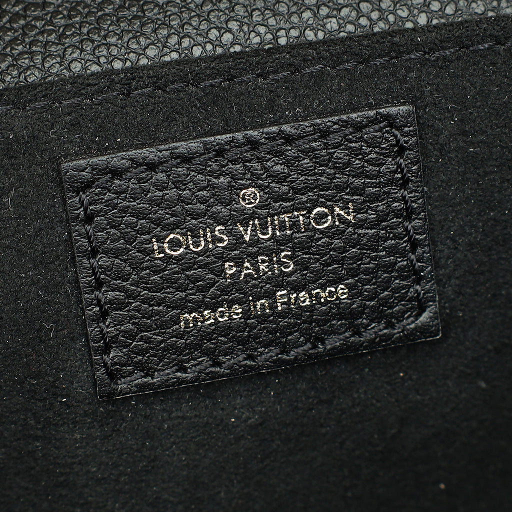 Louis Vuitton Black Monogram Empreinte Pochette Métis East West Bag