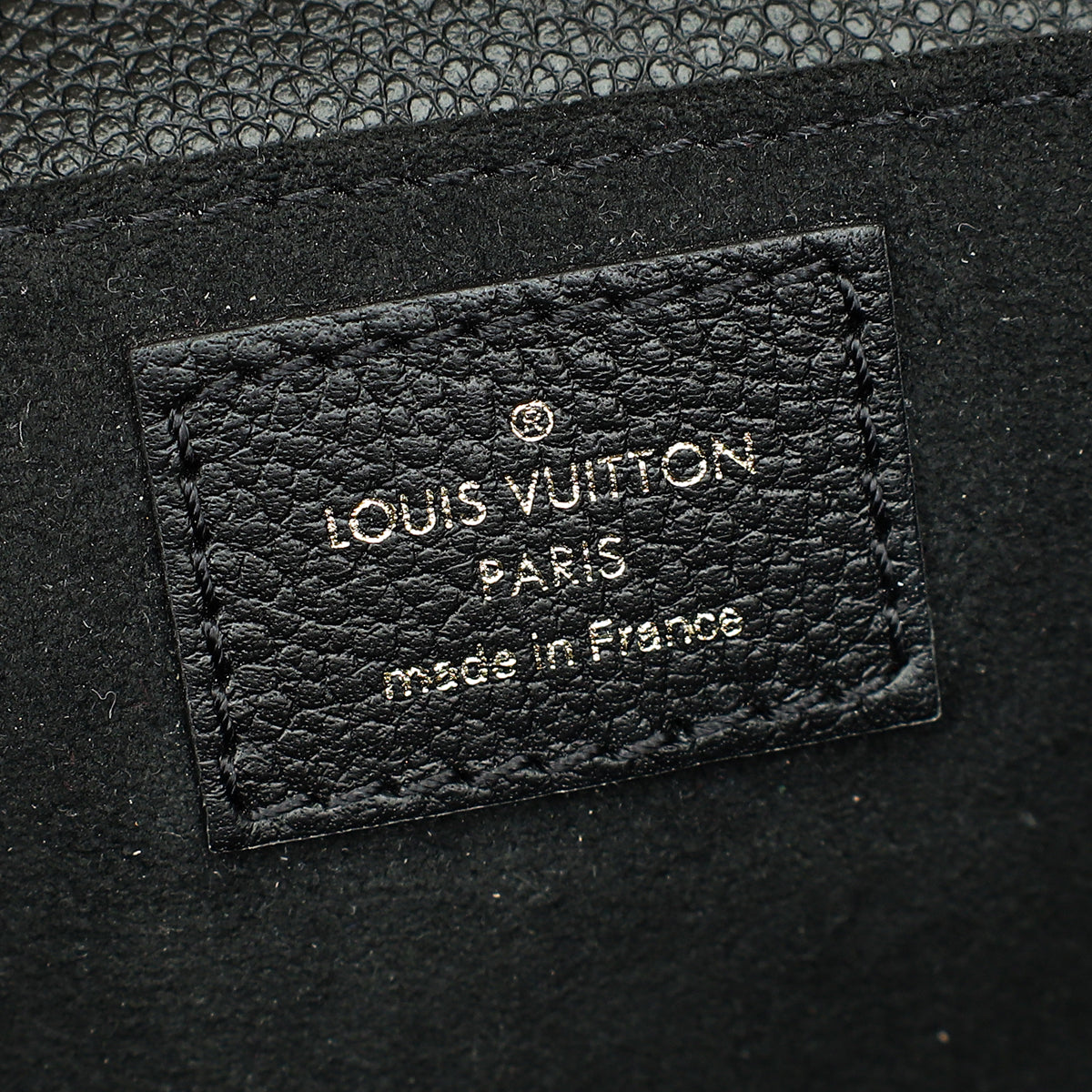 Louis Vuitton Black Monogram Empreinte Pochette Métis East West Bag