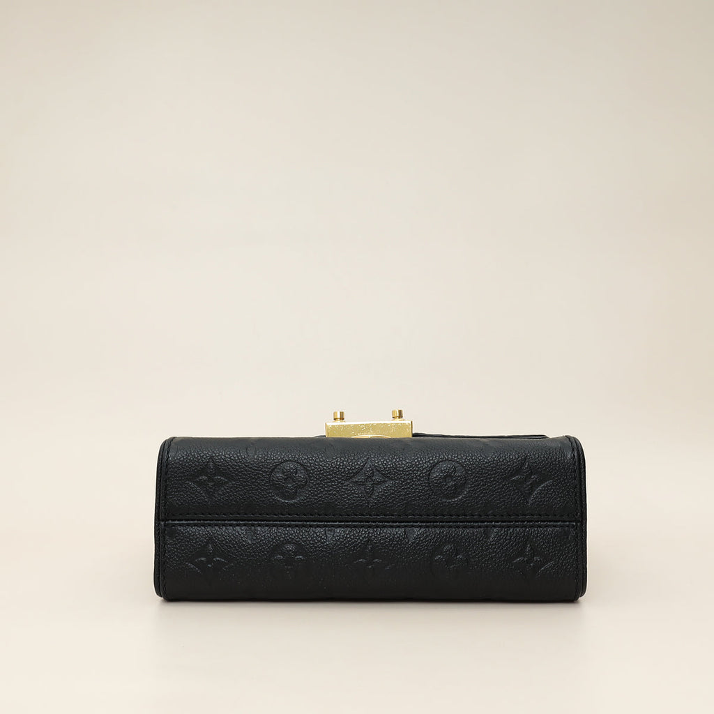 Louis Vuitton Black Monogram Empreinte Saint Sulpice BB Bag