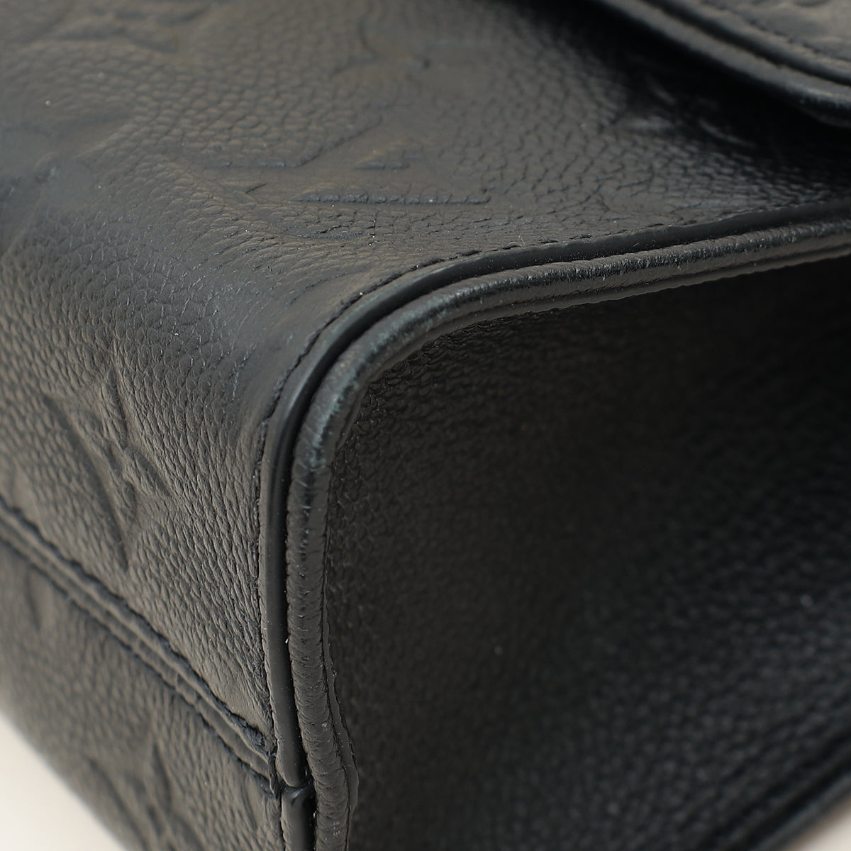 Louis Vuitton Black Monogram Empreinte Saint Sulpice BB Bag