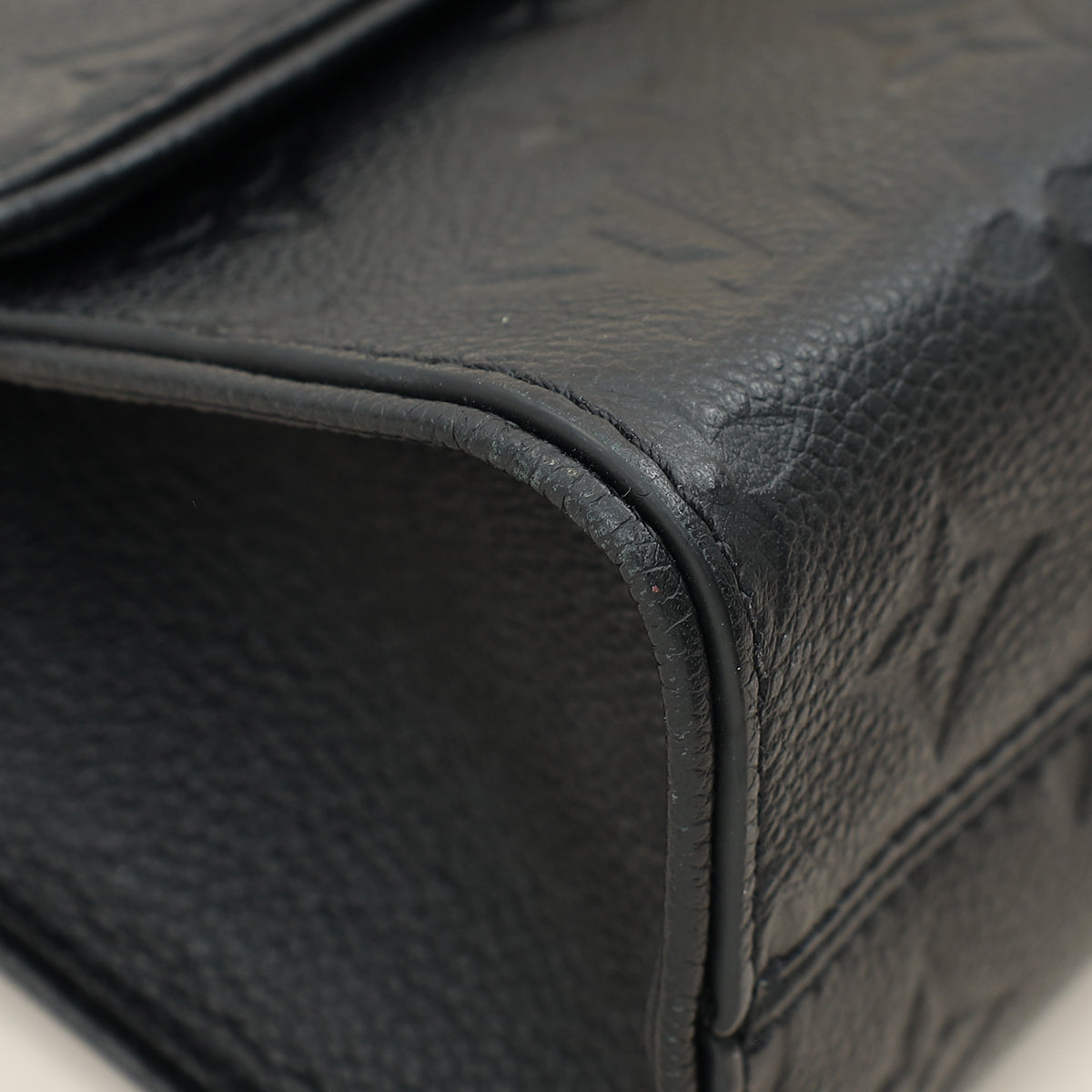 Louis Vuitton Black Monogram Empreinte Saint Sulpice BB Bag