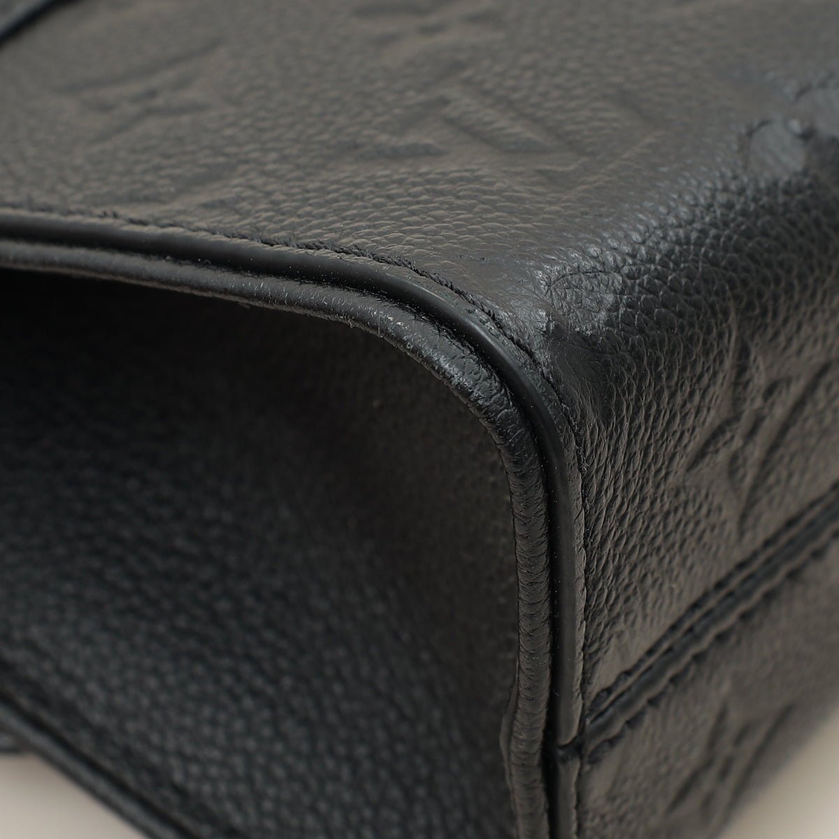 Louis Vuitton Black Monogram Empreinte Saint Sulpice BB Bag