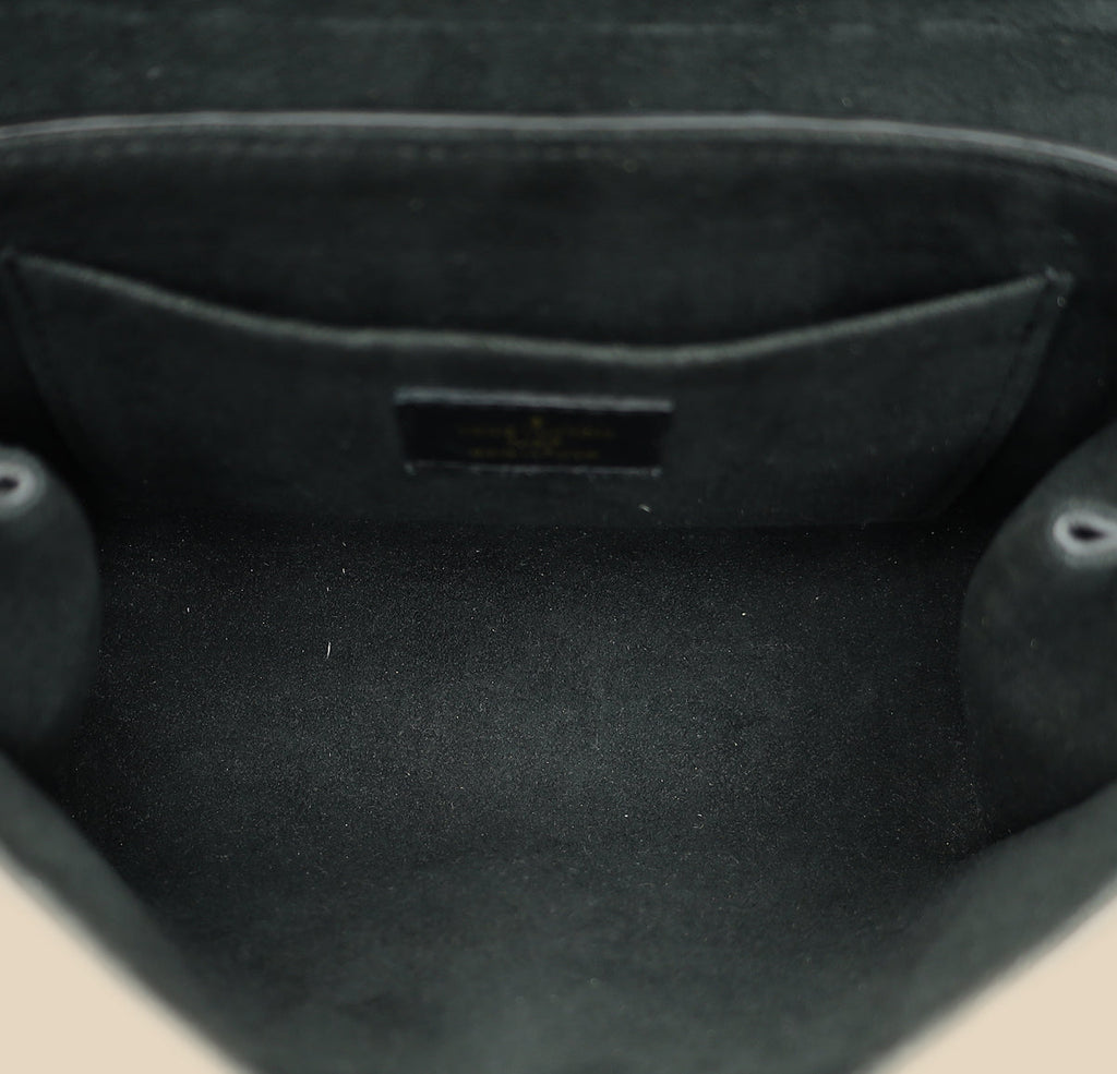 Louis Vuitton Black Monogram Empreinte Saint Sulpice BB Bag