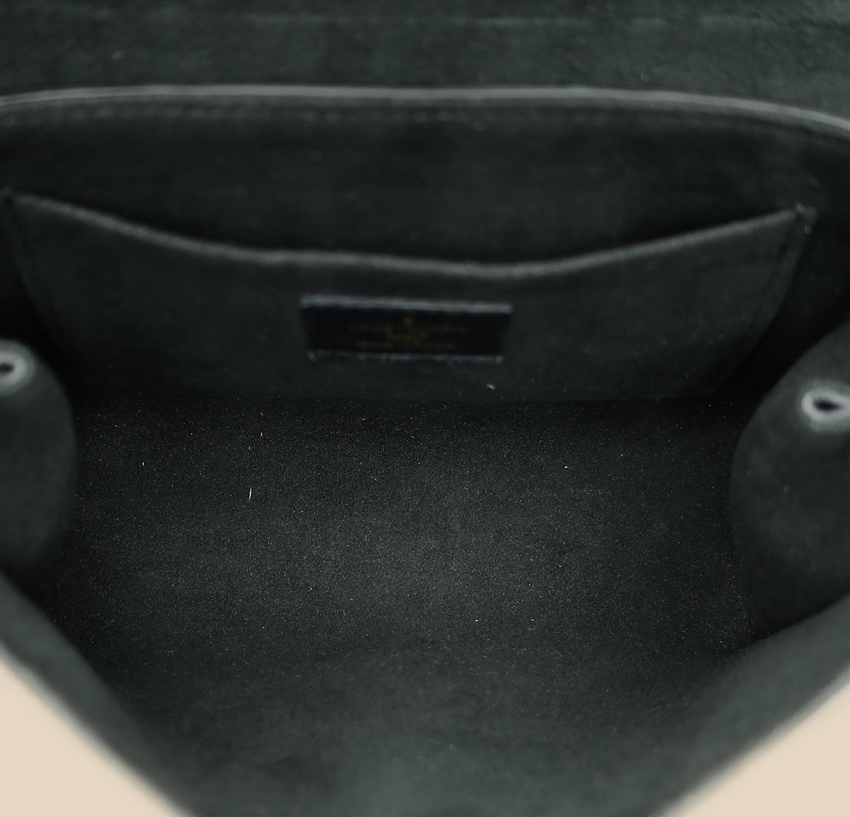 Louis Vuitton Black Monogram Empreinte Saint Sulpice BB Bag